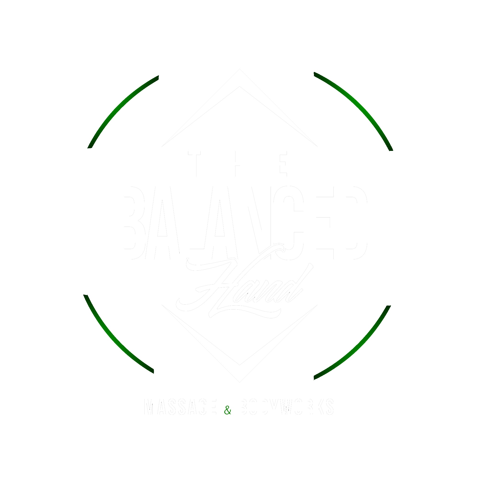 the balanced hand logo